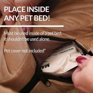 K&H Pet Products Heated Pet Bed Warmer Waterproof Pet Heating Pad Tan